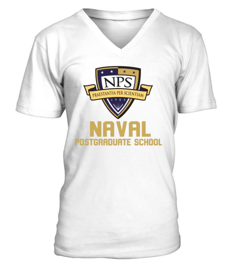 Naval Postgraduate School gift T Shirt V-Neck T-shirt
