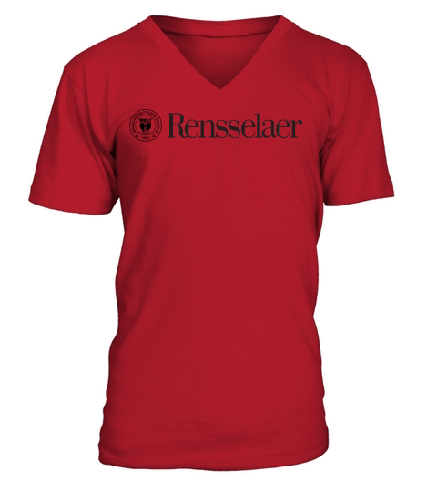 Simple Logo Rensselaer Polytechnic Institute 2020 V-Neck T-shirt