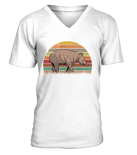 Tapir Retro Flatland Vintage V-Neck T-shirt