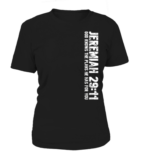 christian t shirt jeremiah 29 11 Women's T-Shirt