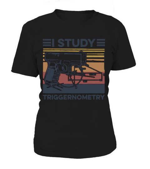 I study triggernometry vintage Women's T-Shirt