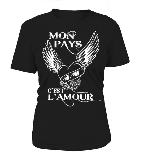 Mon pays cest lamour Women's T-Shirt