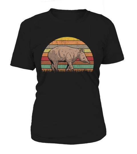 Tapir Retro Flatland Vintage Women's T-Shirt