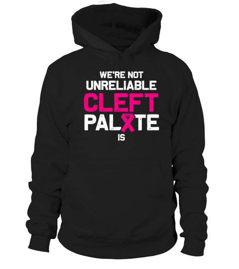 Cleft Palate Lip Loving Strong Awareness print Hoodie Unisex
