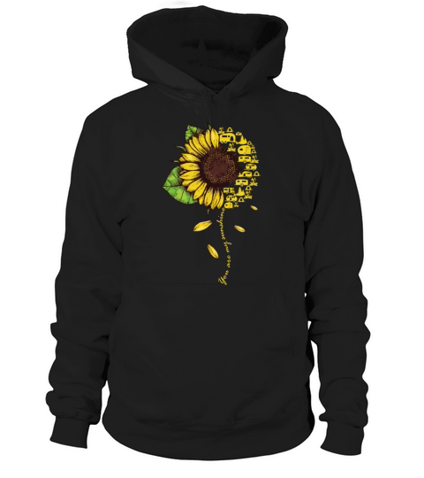 You Are My Sunshine Sunflower Camping Lovers Hoodie Unisex