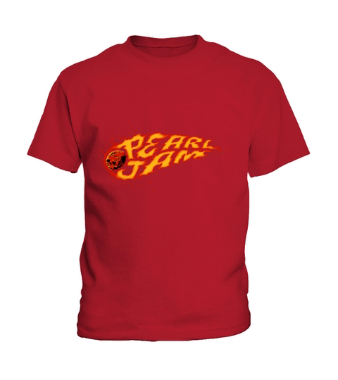 Pearl Jam Fire Ball - Unisex Long Sleeve Kids T-Shirt