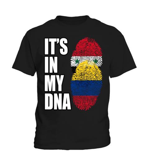 Syrian And Colombian Vintage Heritage DNA Flag Kids T-Shirt