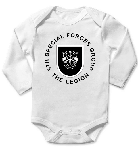 5th Special Forces Group Long Sleeve Baby One-Piece