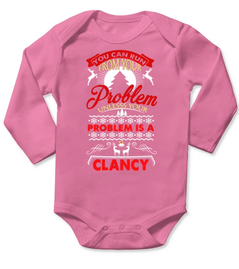 CLANCY, CLANCY TShirt, CLANCY Hoodie Long Sleeve Baby One-Piece