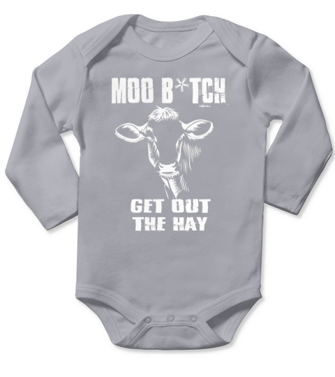FUNNY TSHIRT FOR FARMERS WHO LOVE COWS Long Sleeve Baby One-Piece