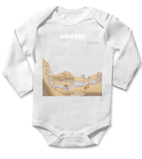 Weezer Countryside Village Long Sleeve Baby One-Piece