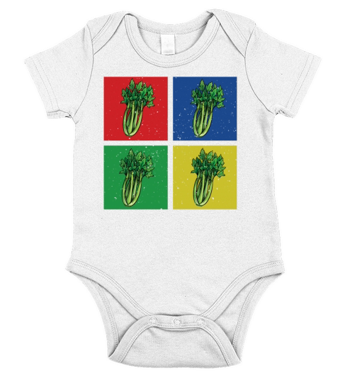Celery T-shirt Short Sleeve Baby One-Piece