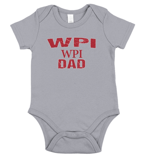 Champion Dad Worcester Polytechnic Institute University 2020 Short Sleeve Baby One-Piece