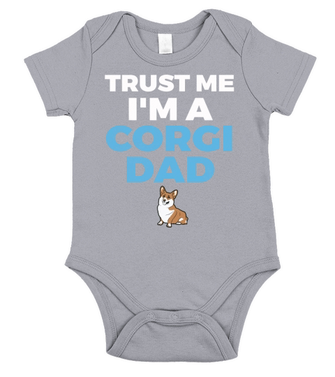 CORGI DAD Short Sleeve Baby One-Piece