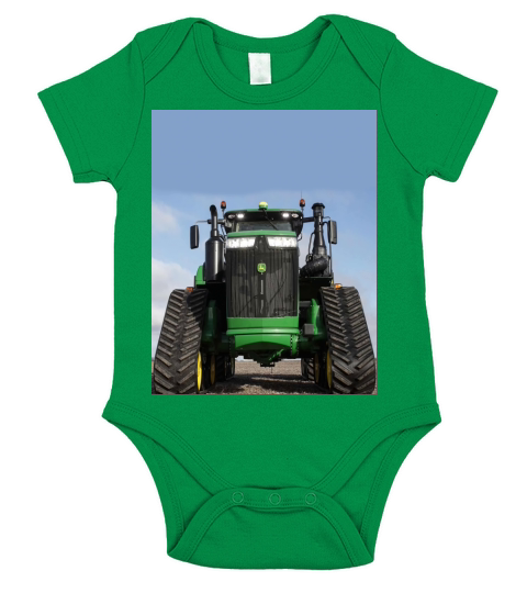 John Deere For Farmer Bedding Sets (Duvet Cover + Bed Sheet + 2 Pillowcases) Bca006246 Short Sleeve Baby One-Piece