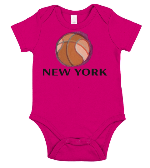 new york basketball Short Sleeve Baby One-Piece