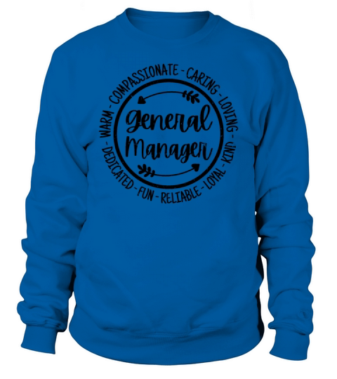 General Manager Vintage Gift Sweatshirt Unisex