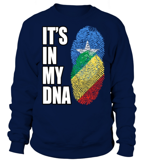Somali And Congolese Republic Vintage Heritage DNA Sweatshirt Unisex