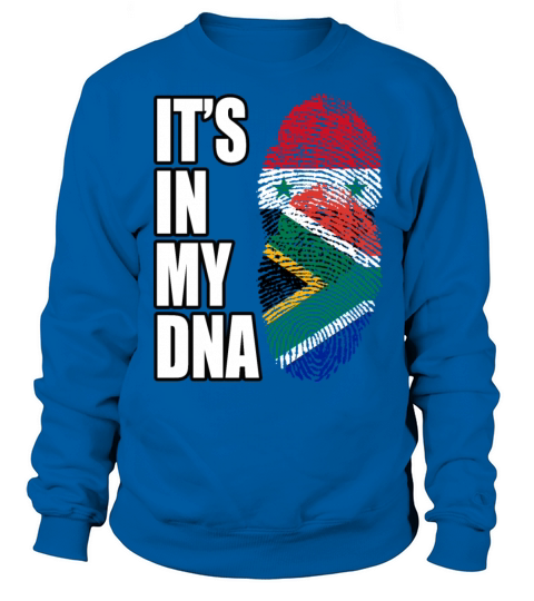 Syrian And South African Vintage Heritage DNA Flag Sweatshirt Unisex