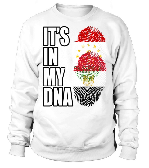 Tajikistani And Egyptian Vintage Heritage DNA Flag Sweatshirt Unisex