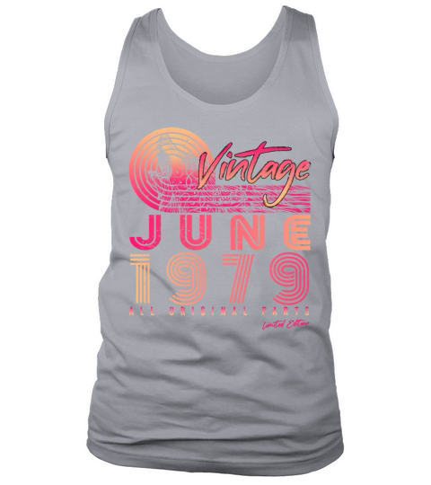 Gift 1979 June Tank Top Unisex