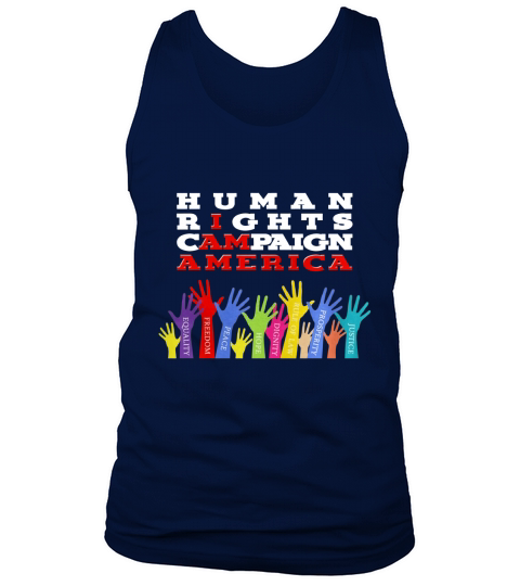 HUMAN RIGHTS CAMPAIGN AMERICA Tank Top Unisex