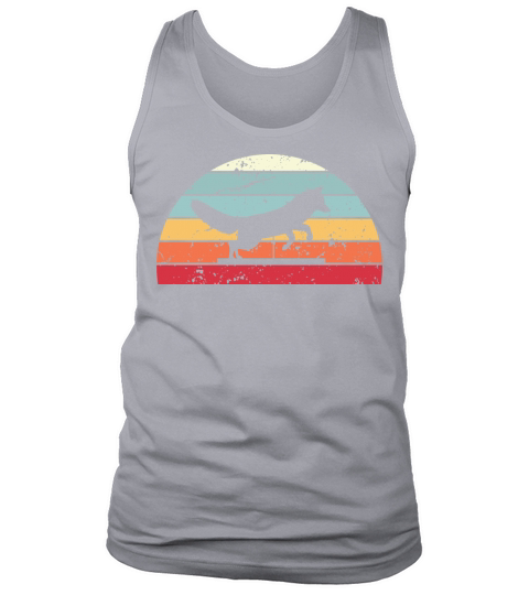 Retro Taxidermy Sunset Vintage gothic Sunrise Tank Top Unisex