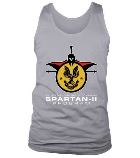 UNSC Spartan-II Program Insignia White shirt Tank Top Unisex