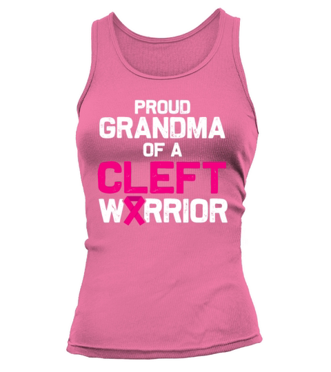 Cleft Palate Lip Illness Strong Awareness print Tank top Woman