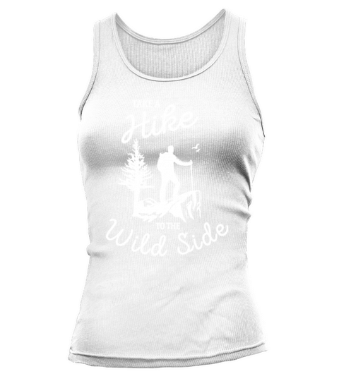 Take A Hike Funny Retro Hiker Outdoors Camping Nat Tank top Woman