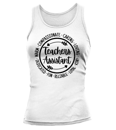 Teachers Assistant Vintage Gift Tank top Woman