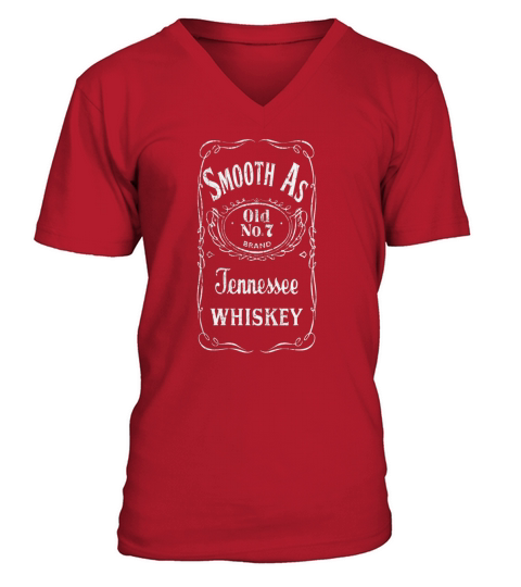 As Smooth As Tennessee Whiskey 34 Sleeve Tee V-Neck T-shirt