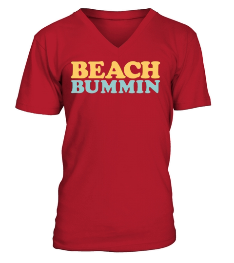 Beach Bummin V-Neck T-shirt
