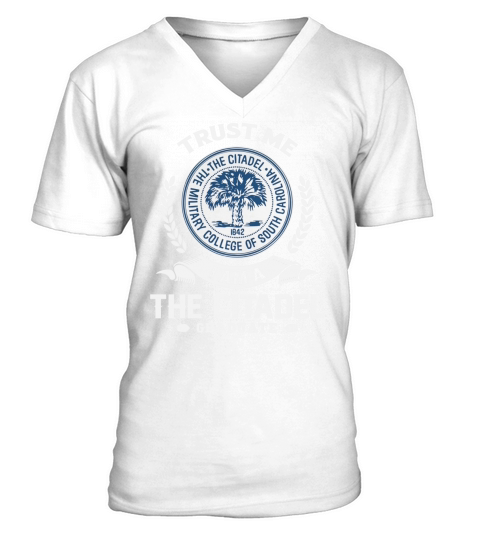 The Citadel The Military College of South Carolina V-Neck T-shirt