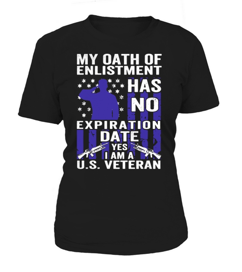 MILITARY, US VETERANS OATH OF ENLISTMENT Women's T-Shirt