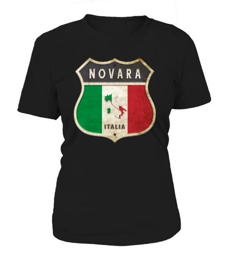 Novara Italy coat of arms flags design Women's T-Shirt