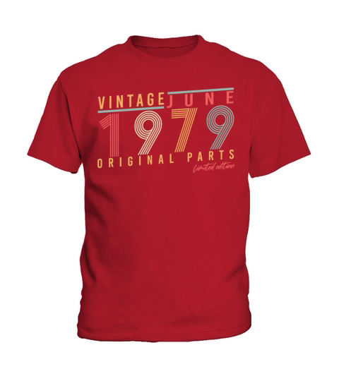 1979 June Vintage Kids T-Shirt