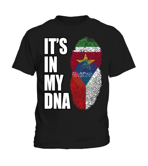 Surinamese And Chadian Vintage Heritage DNA Flag Kids T-Shirt