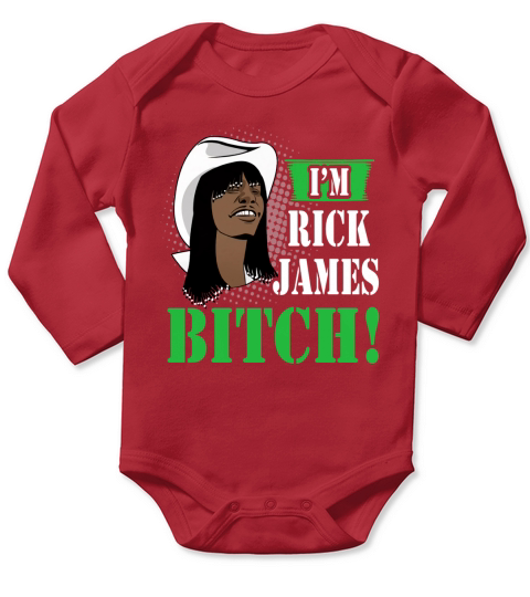 Im rick  james Long Sleeve Baby One-Piece