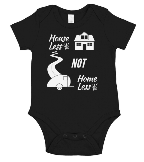 Houseless not Homeless Short Sleeve Baby One-Piece