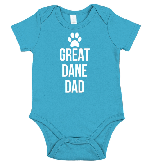 Mens Great Dane Dad Fun Dog Lovers T-Shirt For Men Short Sleeve Baby One-Piece