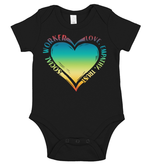 School Social Work Month Short Sleeve Baby One-Piece
