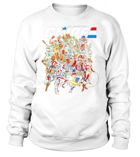 G.I. Joe Large Group Of Battle Heroes T-Shirt Black Youth B079MWJLFK 1 Sweatshirt Unisex