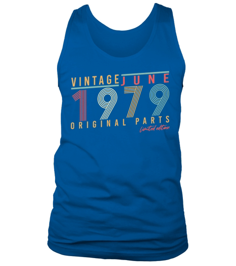 1979 June Vintage Tank Top Unisex