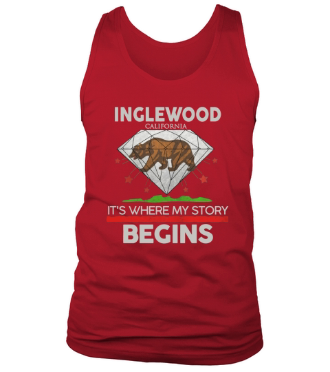 Inglewood California Tank Top Unisex