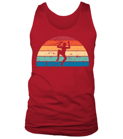 Retro Bouldering Sunset Vintage climbing Sunrise Tank Top Unisex