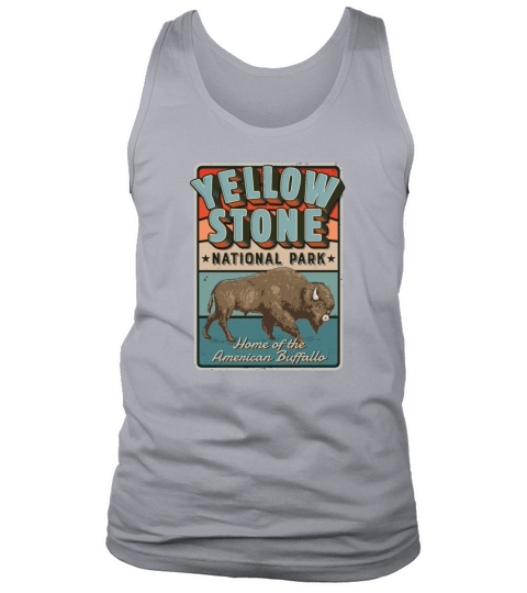 Yellowstone American Bison Vintage Tank Top Unisex