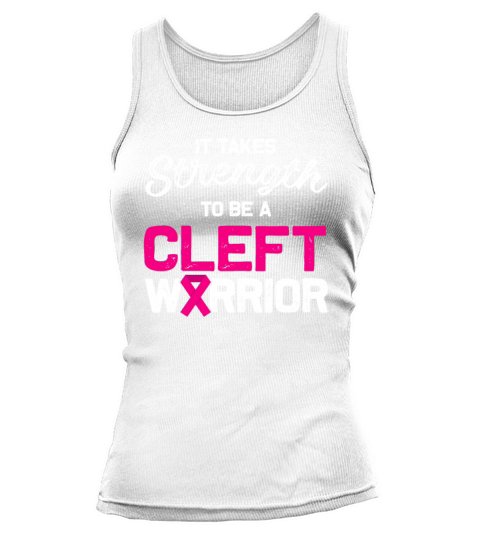 Cleft Palate Lip Fun Living Strong Awareness print Tank top Woman