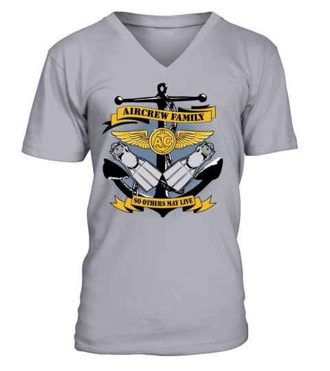 US Navy Rescue Swimmer V-Neck T-shirt