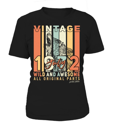 1972 July 50 Years Women's T-Shirt